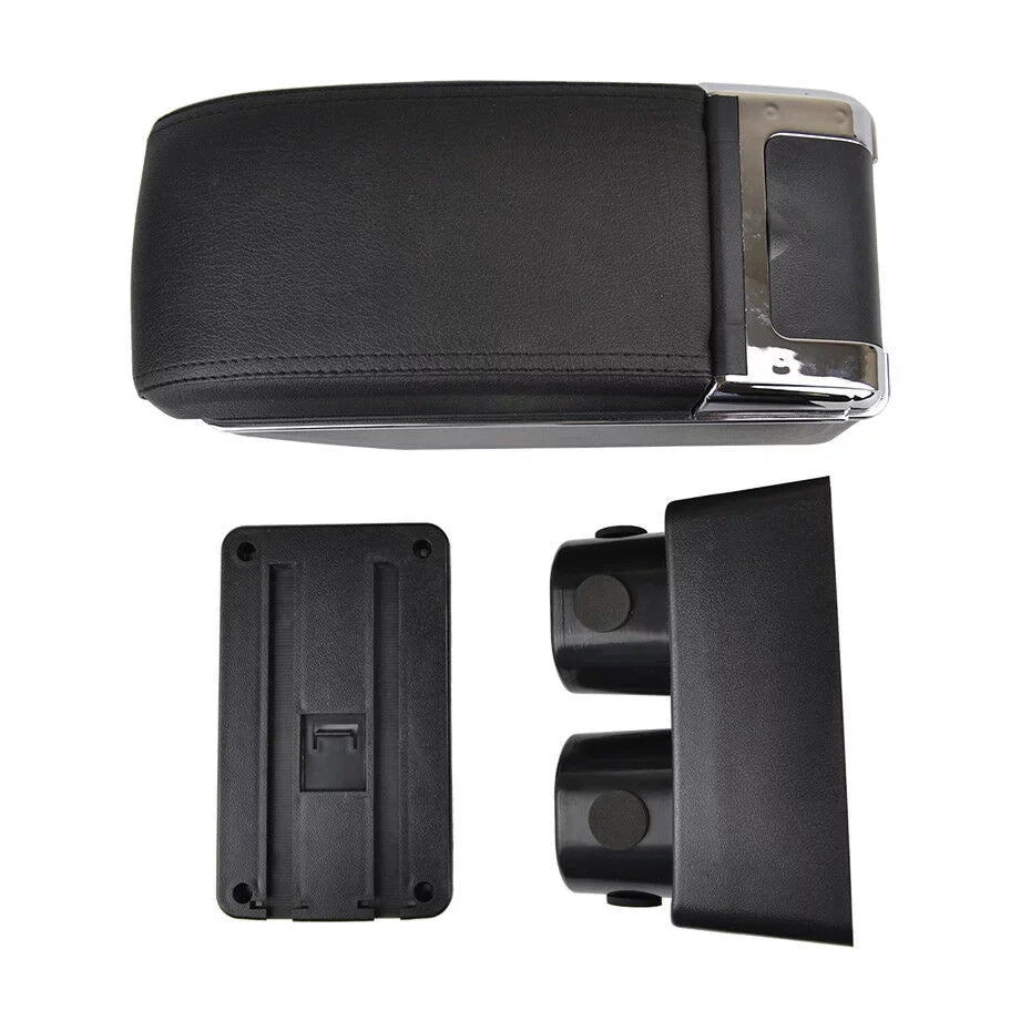 Nissan Storage Box Armrest Can Rotate For Nissan Versa 07-11 Armrest Center Console Storage Box Arm Rest Cup Holder US