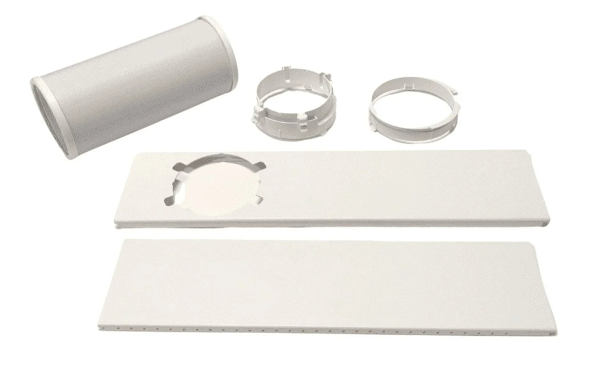 OEM Toshiba Air Conditioner AC White Window Exhaust Kit Originally Shipped With RACPD1411CRU, RAC-PD1411CRU