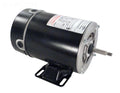 The Pool Supply Shop 0.5 Black and Silver Single Speed Round Flange Pool Motor