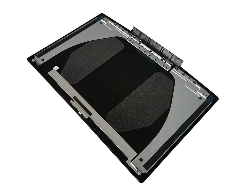 Ecl LCD Back Cover & Screws & Hinges Set Black for Ins-piron Gaming G3 15 3500 3590 Blue Logo Top Case