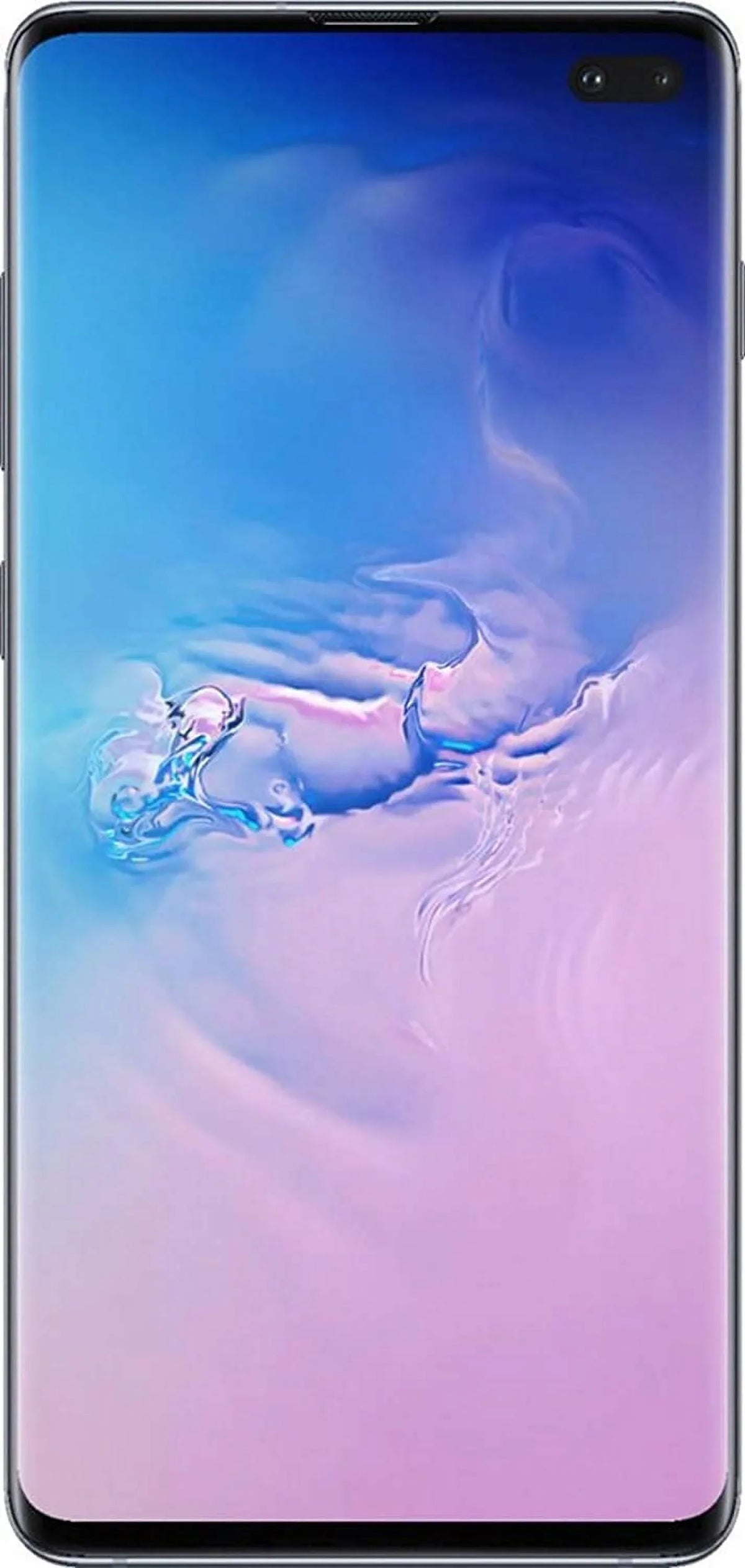 Galaxy S10+ Plus G975U (GSM Unlocked) Prism Blue 128GB Smartphone Pre-owned Second-hand Good)