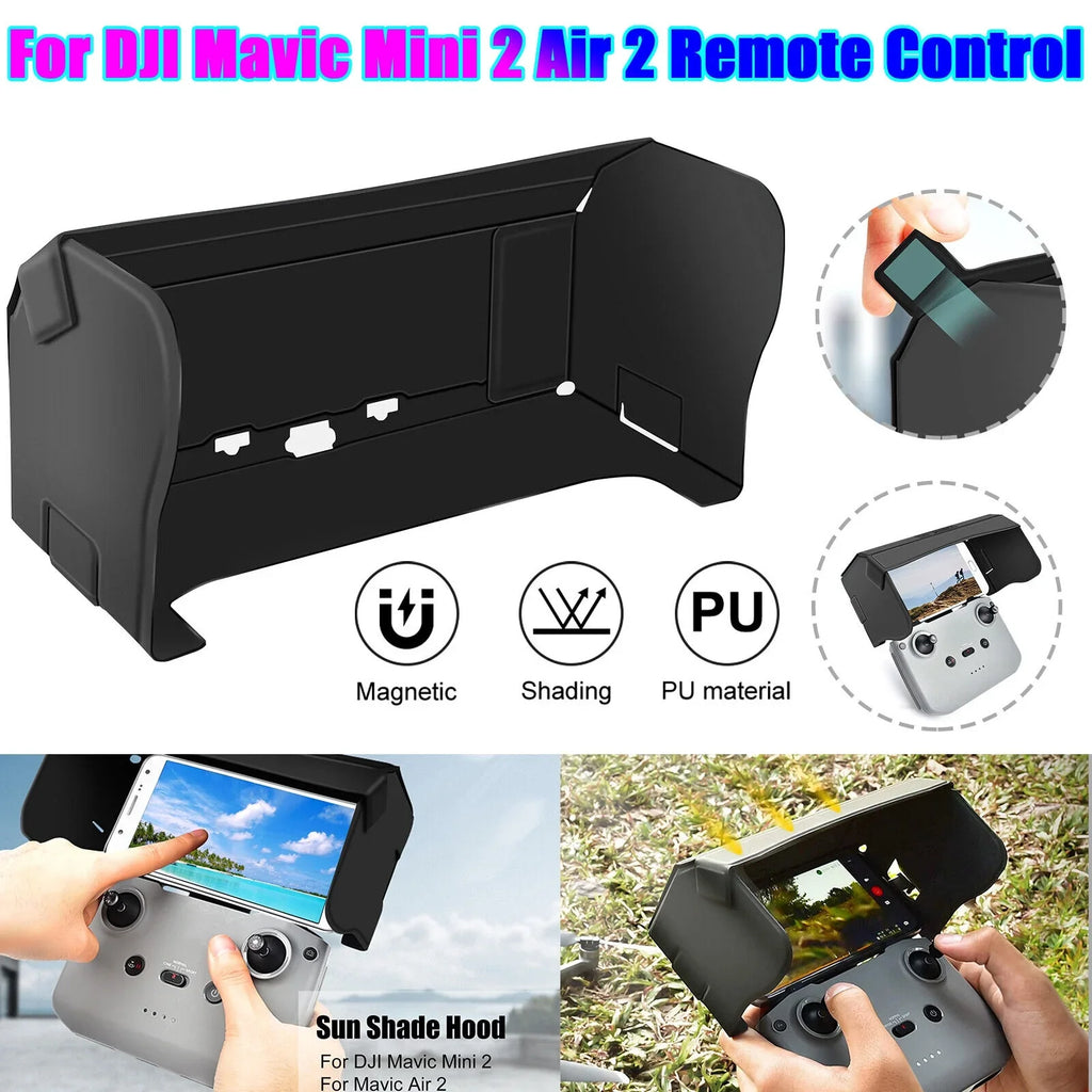Foldable Phone Sun Shade Hood for DJI Mavic Mini 2 Air 2 Drone Remote Control US