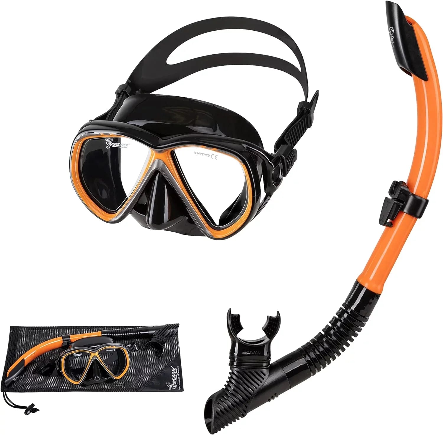 Hanalei Snorkel And Anti-Fog Mask Set