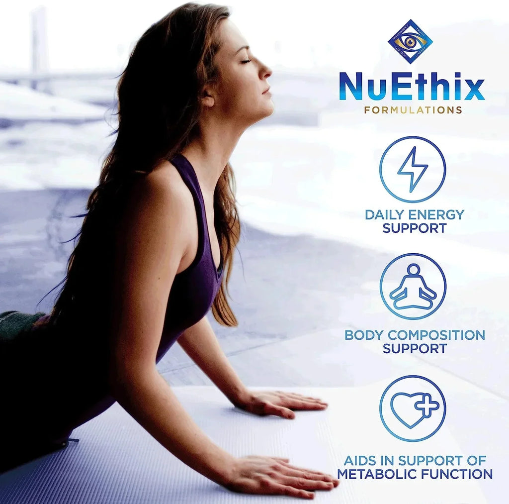 NuEthix Thyro-Boost Essentials, Non-Glandular Support with Optimal Thyroid Function, 90 Capsules