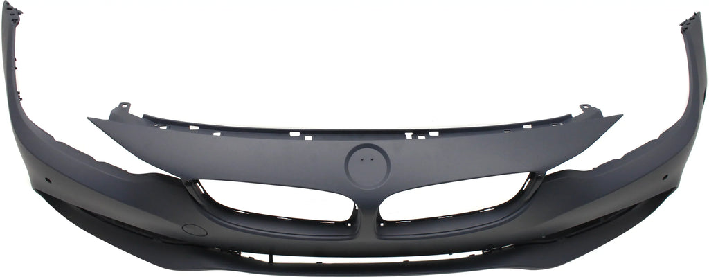 Front BUMPER COVER Compatible For BMW 4-SERIES 2014-2017 Primed with PDC Sensor and Camera Holes Convertible/Coupe/Hatchback