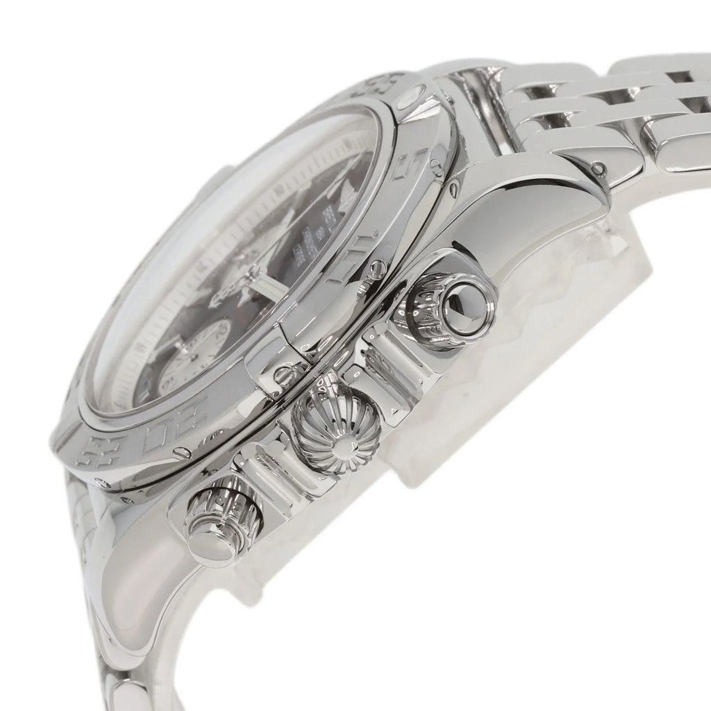 Pre-Owned Breitling AB0110 Chronomat 44 Watch Stainless Steel/SS Men's BREITLING (Good)