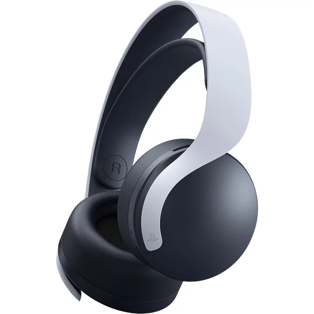 Playstation 5 Disc Version Console (Japan Import) with White PULSE 3D Wireless Gaming Headset and Microfiber Cloth