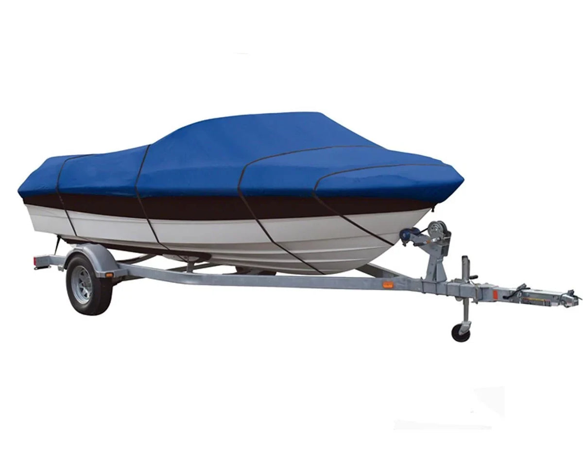 BLUE, GREAT QUALITY BOAT COVER Compatible for TRITON 1650 SC (2003 - 2010)