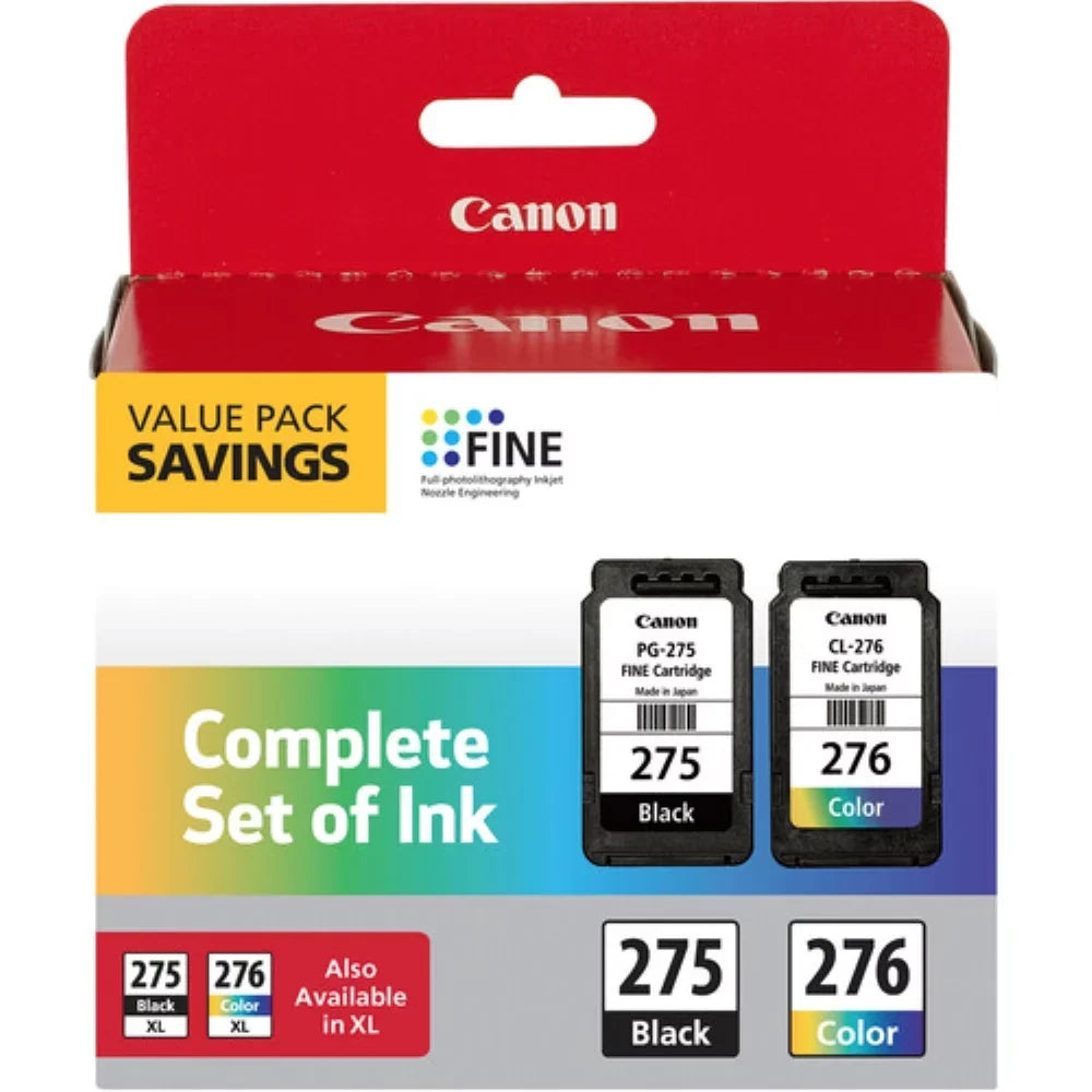 PG-275, CL-276 Value Pack Complete Set of Ink