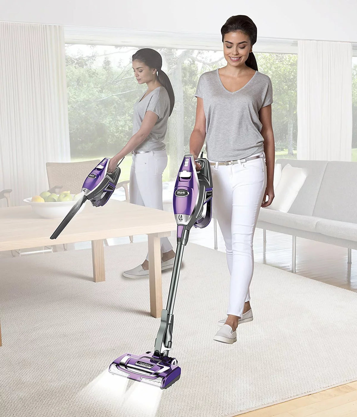 Shark Ninja HV321 Rocket Bagless Deluxe Upright Vacuum Cleaner