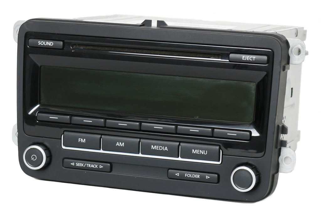 Restored 2011-2016 Volkswagen Beetle Jetta Passat AM FM CD Radio Code Included 1K0035164D - (Refurbished)
