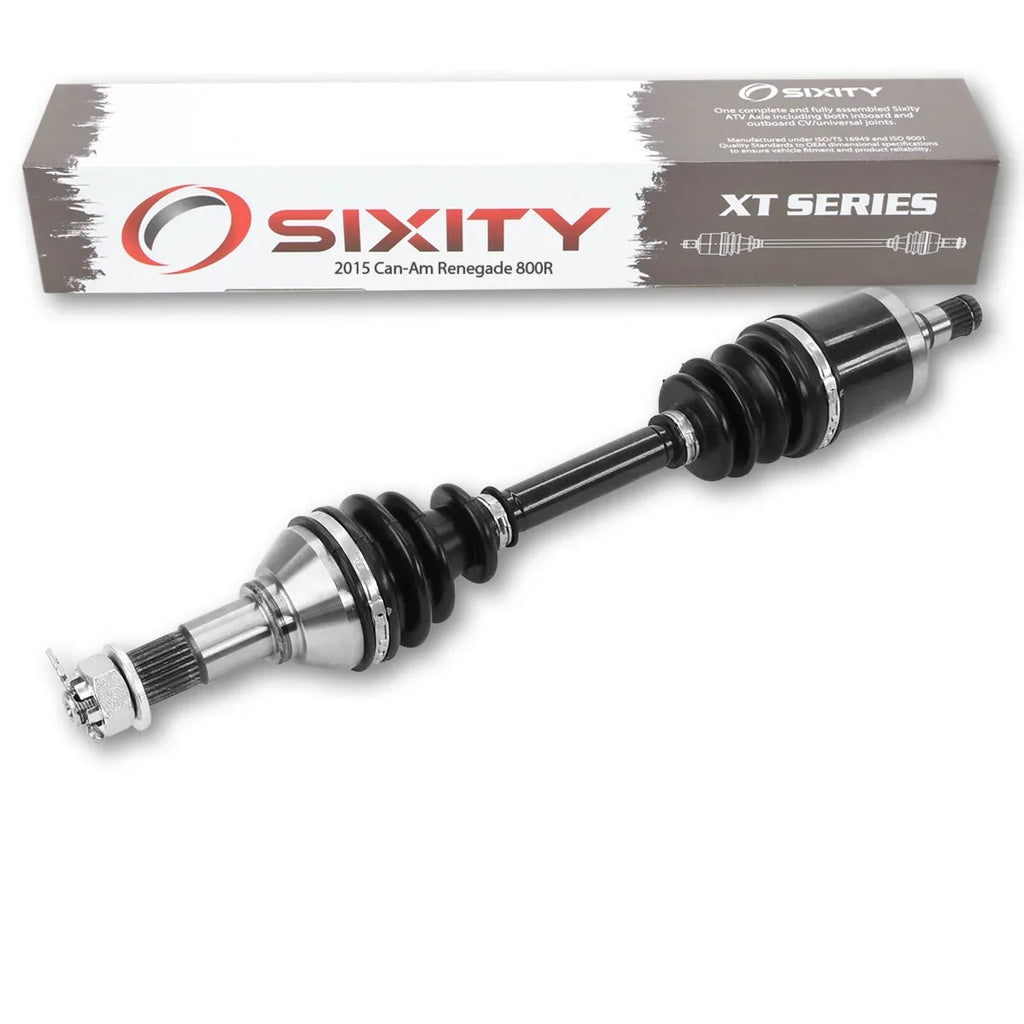 Sixity XT Front Left Axle compatible with Can-Am Renegade 800R 2015 - EFI 4X4