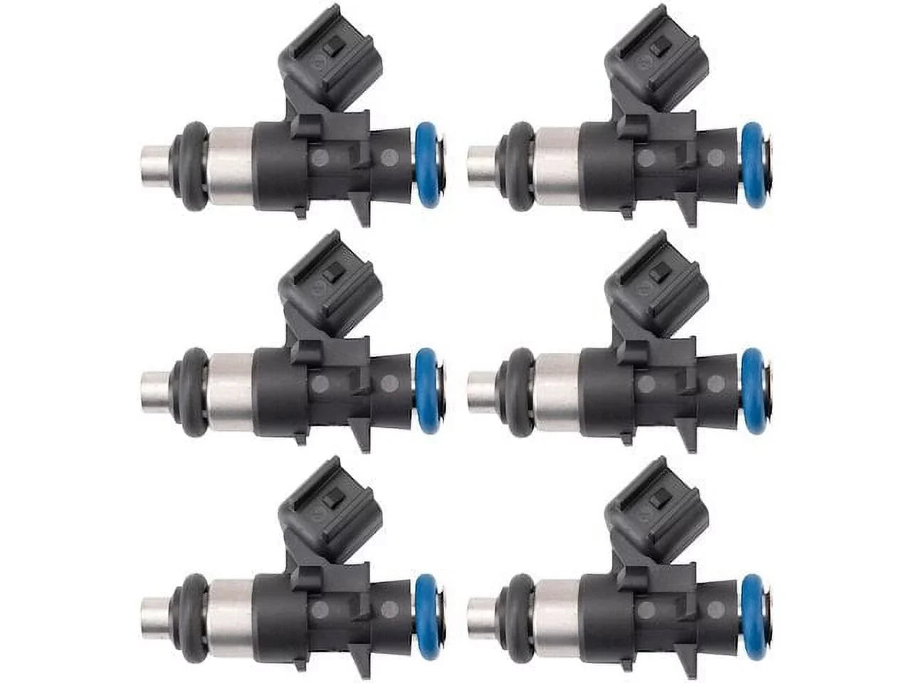 Fuel Injector Set 6 Piece - Compatible with 2011 - 2019 Dodge Charger 3.6L V6 2012 2013 2014 2015 2016 2017 2018