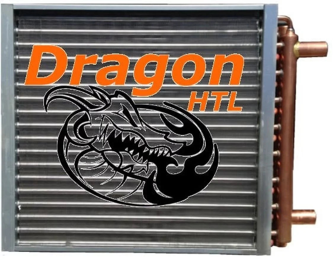 12" x 24" Fluid to Air Heat Exchanger, 120,000 BTU (Dragon Quality)