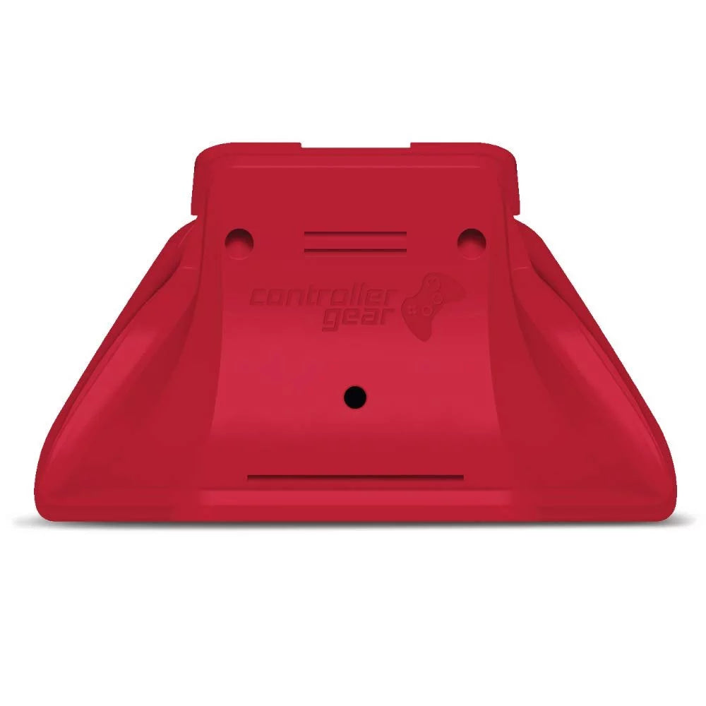 Controller Gear Pulse Red Universal Xbox Pro Charging Stand with 1100 Mah Rechargeable Battery, Charging Station for Xbox Series XS and Xbox One