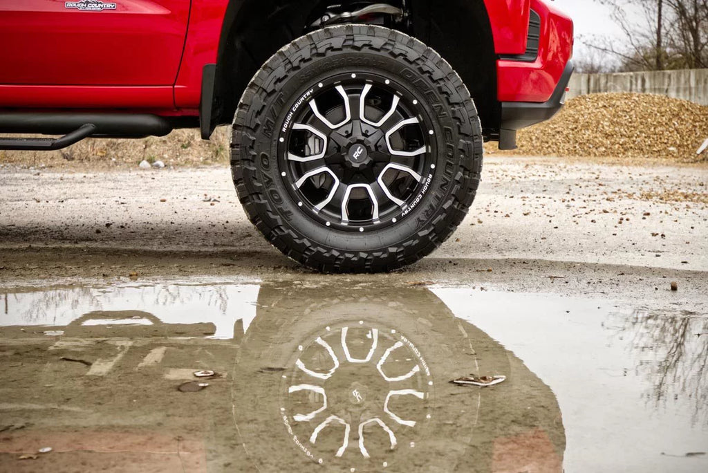 Rough Country 93 Series Matte Black Wheel | 20x10 | 8x170 | -18mm - 93201011