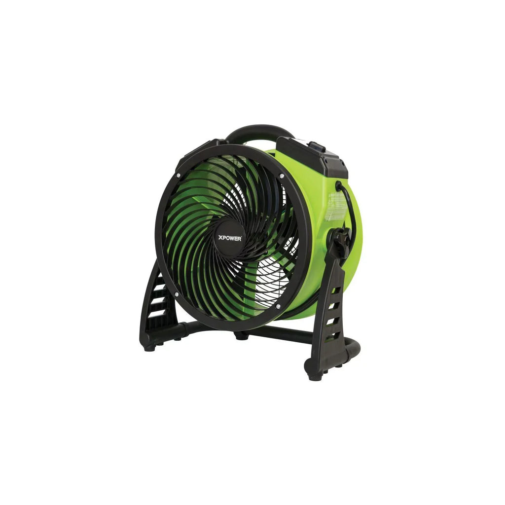 XPOWER FC-200 1300 CFM 4 Speed Portable Multipurpose 13" Heavy Duty Whole Room Air Circulator Utility Fan