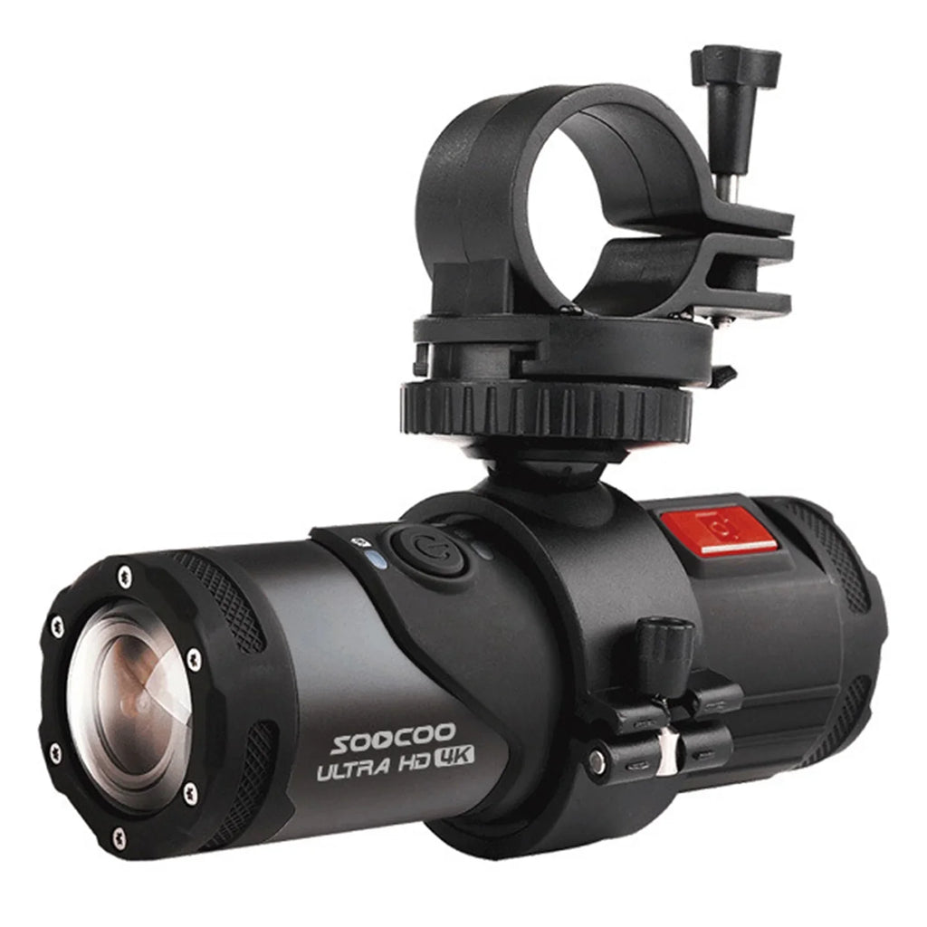 SOOCOO 4K Helmet Camera, Liquid WiFi APP Head mounted Camera