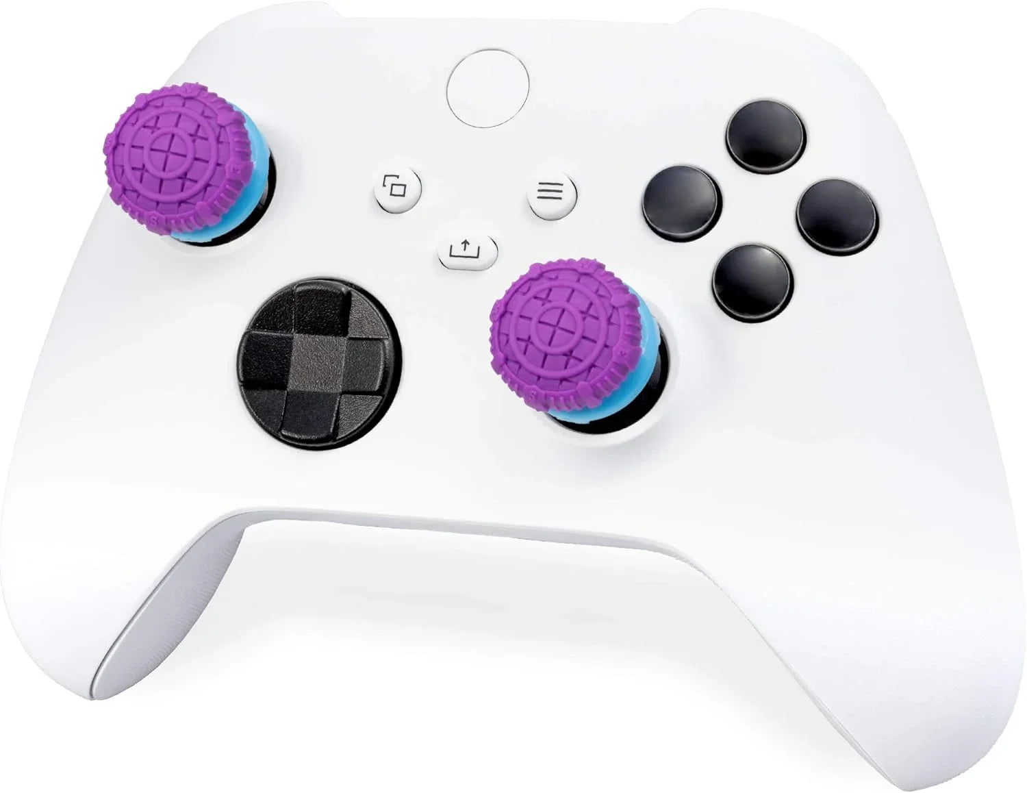 KontrolFreek FPS Freek Battle Royale for Xbox One and Xbox Series X Controller | Capability Thumbsticks | 2 High-Rise Convex (Domed) | Purple