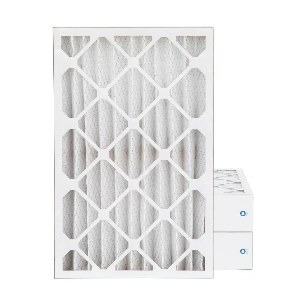 Pamlico Air 12x24x4 MERV 8 Pleated AC Furnace Air Filters. 3 Pack. (Actual Size: 11.38 x 23.38 x 3.75 Inches)