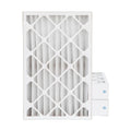 Pamlico Air 12x24x4 MERV 8 Pleated AC Furnace Air Filters. 3 Pack. (Actual Size: 11.38 x 23.38 x 3.75 Inches)
