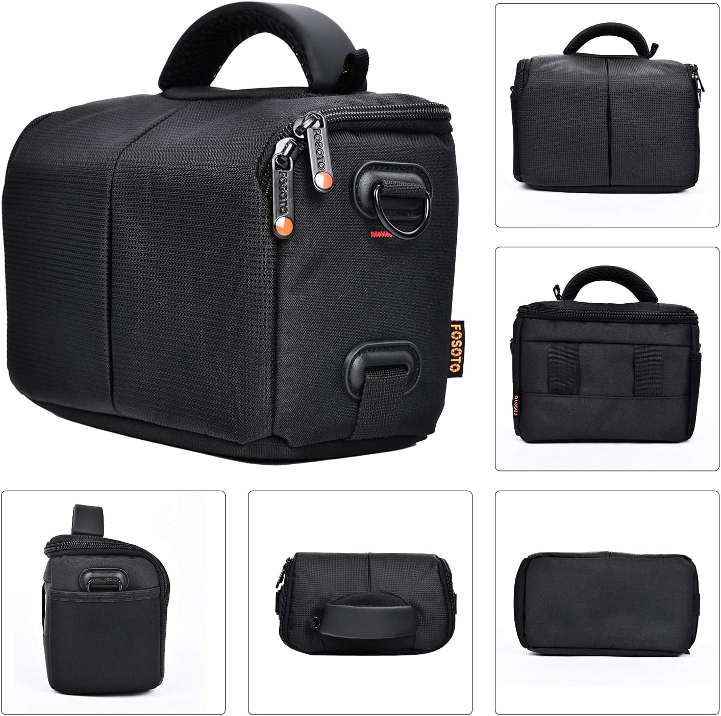 Fluid Anti-shock Camera Case Bag Compatible for Powershot SX540 SX530 SX60 SX420 HS M5, Coolpix L340 B500 B700 L330 L840 P610, LUMIX, a6000 Digital Camera
