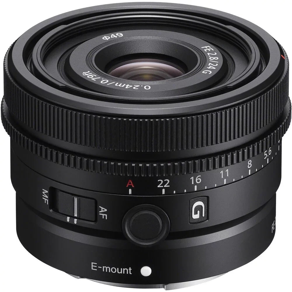 a7C Mirrorless Camera (Silver) with 28-60mm Lens+24mm f/2.8 G Lens +Flash- Kit