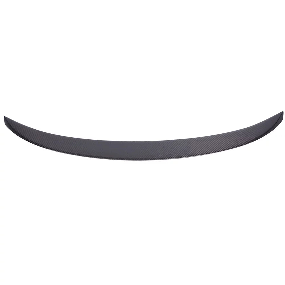 Ikon Motorsports Compatible with 15-20 BMW F36 4 Series 4DR Gran Coupe V Style Rear Trunk Spoiler Wing - Carbon Fiber 2015 2016 2017 2018 2019 2020