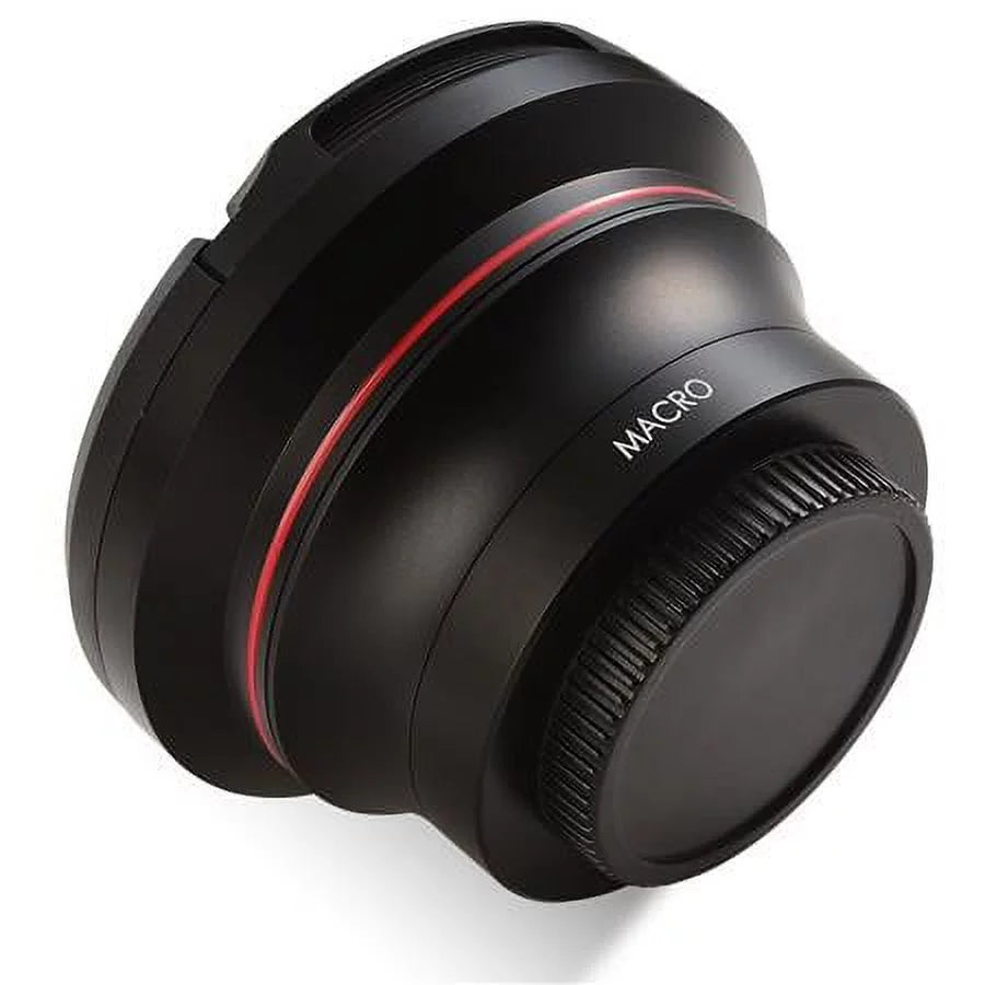 4K 0.39x Super Wide Angle + Macro Lens for Camcorder