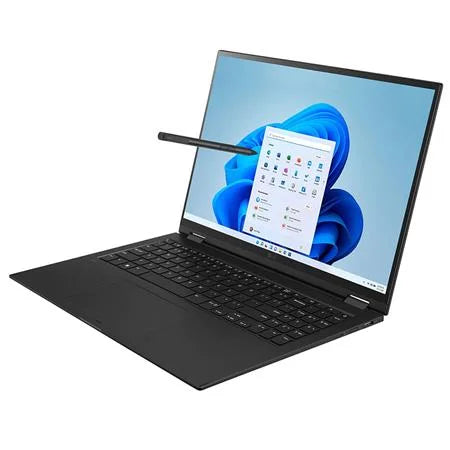 gram 16" WQXGA 2-In-1 Display Notebook Computer, Evo Core i7-1260P 2.1GHz, 16GB RAM, 2TB SSD, Windows 11 Home, Obsidian Black