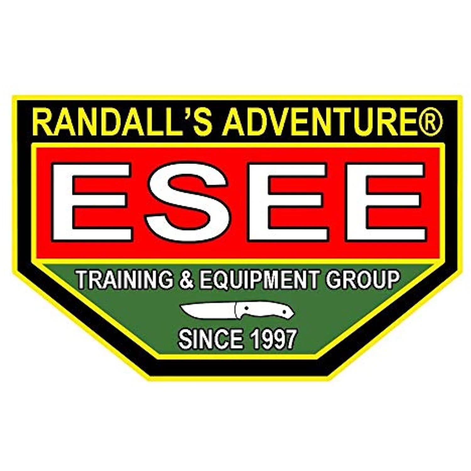 ESEE AGK-OR Fixed Blade Ashley Game Knife Black 1095 Carbon Steel & Orange G10 Knives
