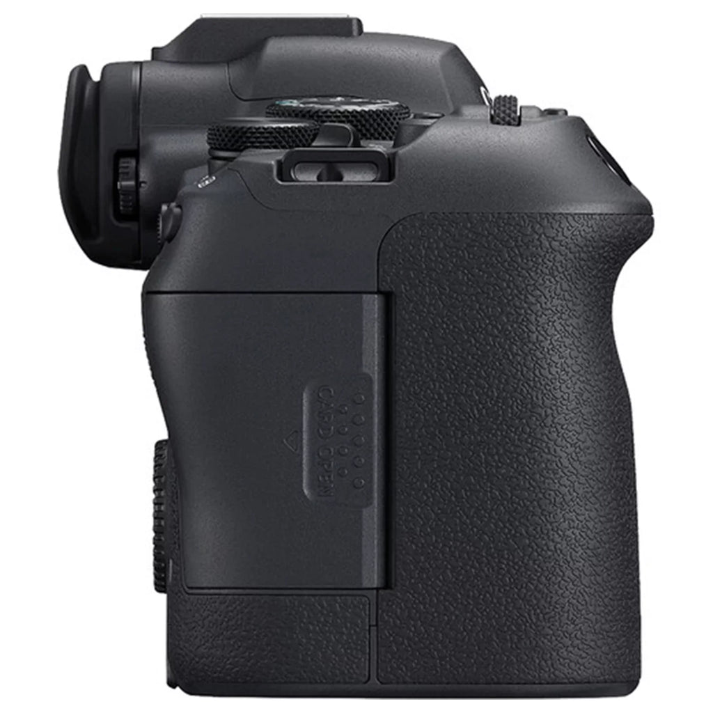 EOS R6 Mark II Mirrorless Camera with RF 24-105mm Lens + EF 75-300mm + SanDisk 128GB Memory Card + Case + LED Flash+ ZeeTech Accessory Bundle