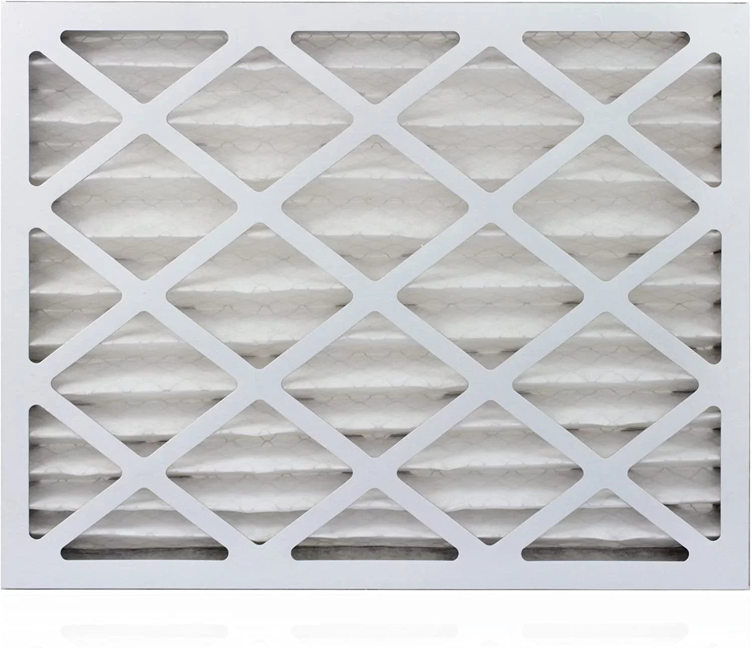 Filterbuy 16x20x2 MERV 8 Pleated HVAC AC Furnace Air Filters (6-Pack)