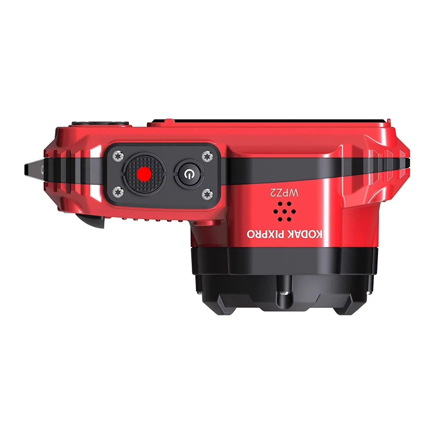 Kodak Pixpro WPZ2 Fluid Shockproof 16MP 4x 2.7-Inch LCD Camera (Red) Bundle