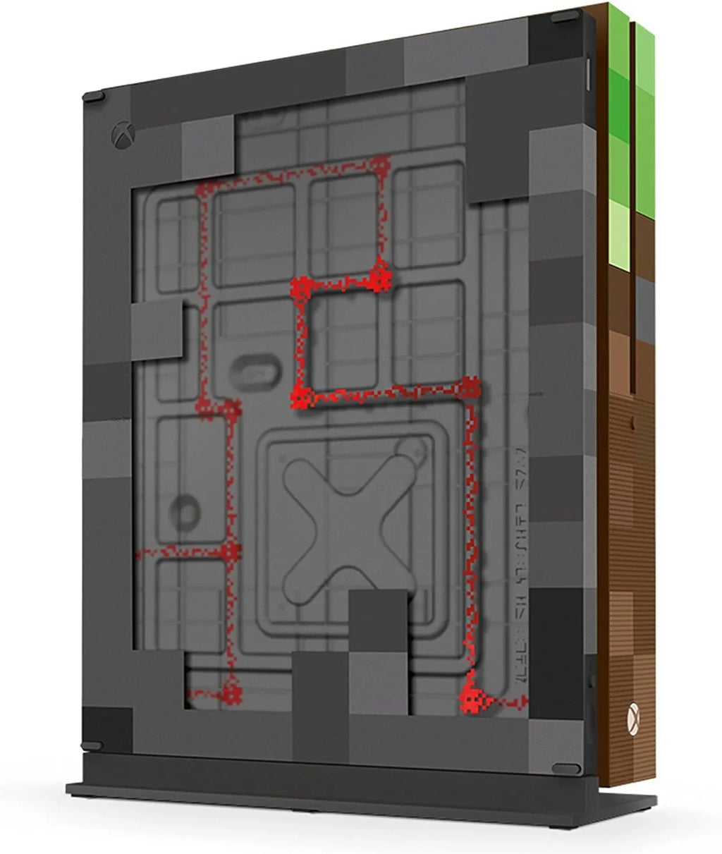Xbox One S Minecraft Limited Edition 1TB Gaming Console + Cleaning kit BOLT AXTION Bundle Pre-owned
