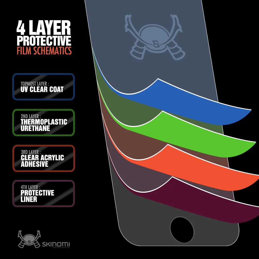 Skinomi Brushed Steel Skin & Display Protector for Xperia Z3 Tablet Compact