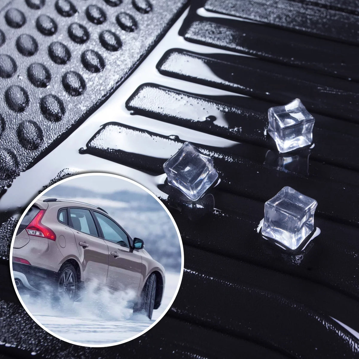 Black Floor Mats Liners Replacement for Genesis GV70 2022 2023 Heavy Duty All Weather Protection Front Rear Car Carpet Custom Fit Sturdy Odorless