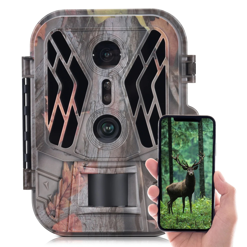 Pristin Camcorder,Farm Security Camera No Vision Camera Lens Camera 36MP Dual Lens Camera Motion Camera 36MP 4K Motion Mode ICHU 36MP Camera 1080P Camera 1080P Motion Camera 2.4" TFT Cousopo