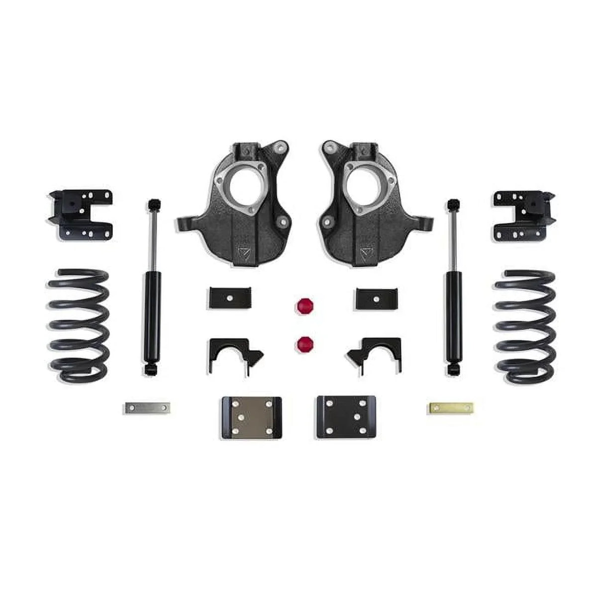 Maxtrac Suspension 3 to 5 in. 20 Non-magneride Model Lowering Spindle Kit for 2016-2018 Silverado & Sierra 1500 2WD 4WD