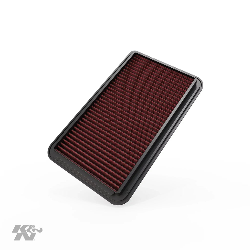 K&N 33-2260 Engine Air Filter: High Efficiency Premium, Washable, Replacement: 2001 - 2014 Toyota/Lexus (Kluger, Highlander, Camry Hybrid, Sienna, Alphard, Solara, Wisdom, ES 300, RX 300)