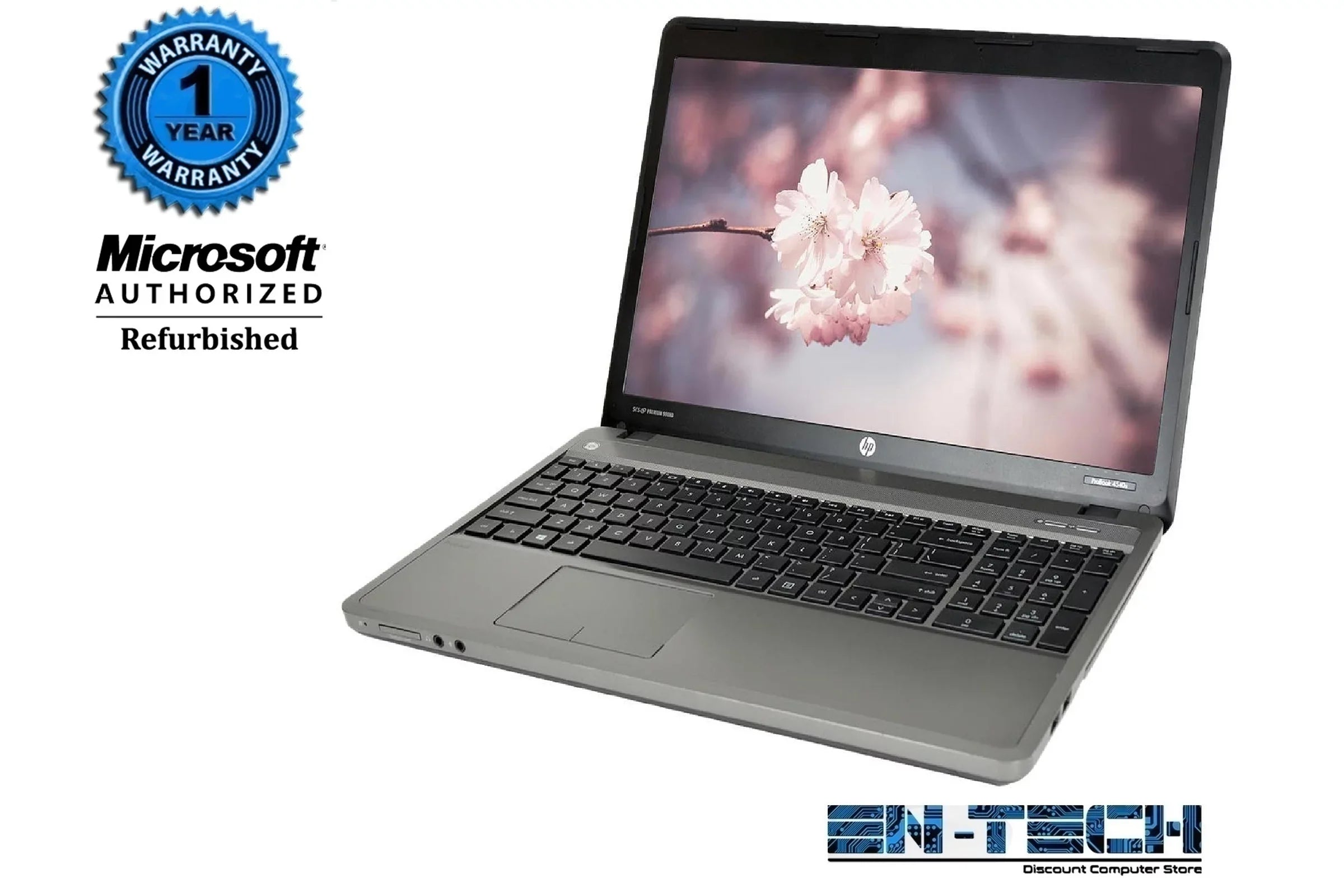 ProBook 450 G1 15.6" Standard Second-hand Notebook - Core i3 4000M 4th Gen 2.40 GHz 8GB SODIMM DDR3L SATA 2.5" 500GB HDD DVD-RW Windows 10 Pro 64-Bit