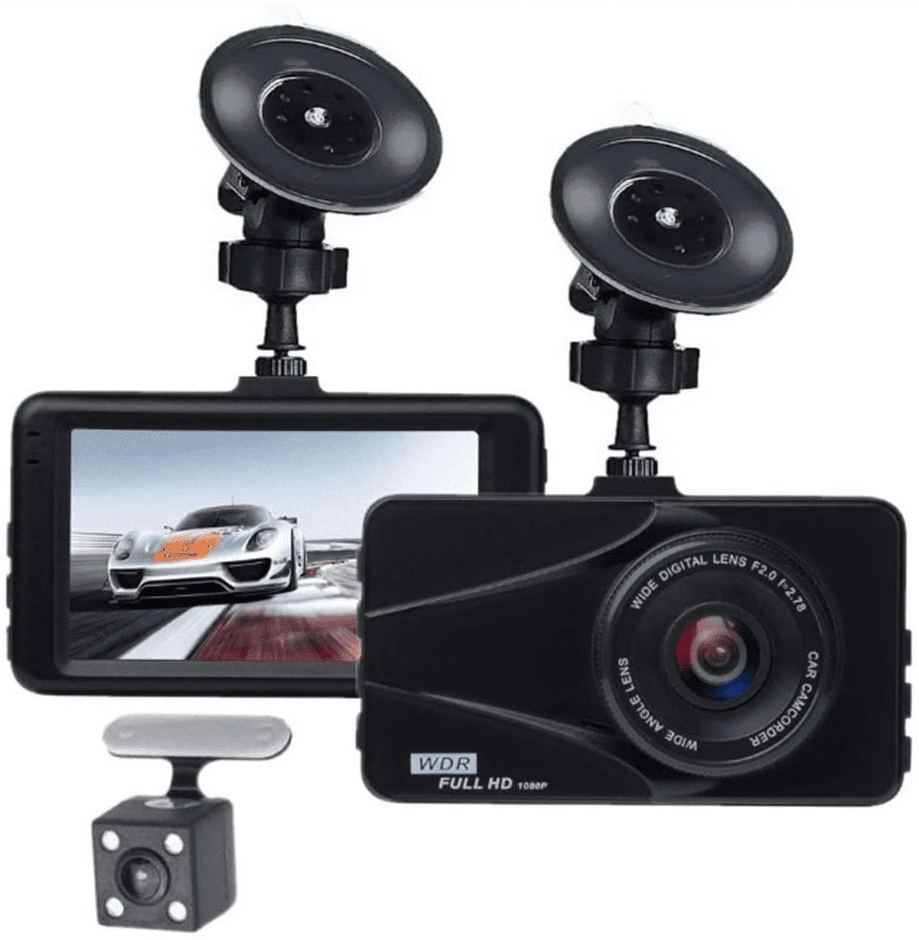 T670 Plus DVR Dash Cam For Nissan Dual Travel Recorder Full HD 3" LCD Display 170° Wide Angle, WDR, G-Sensor, Loop Recording Motion Detection Excellent Video Images
