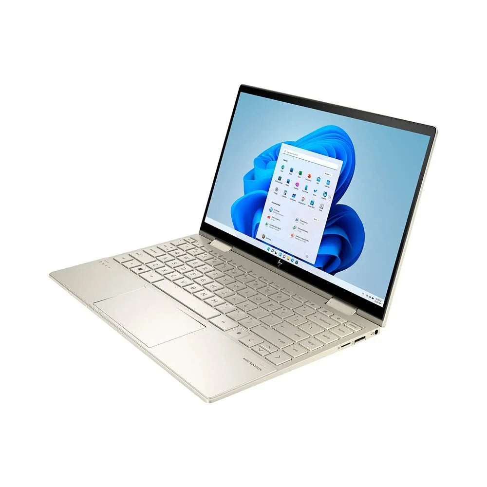 2021 Envy X360 2-in-1 13.3" FHD Display Notebook Core i5-1135G7 (Beats i7-1065g7), 8GB RAM, 2TB PCIe SSD, Backlit Keyboard, Iris Xe Graphics, Webcam, Windows 11, Gold, 32GB USB Card