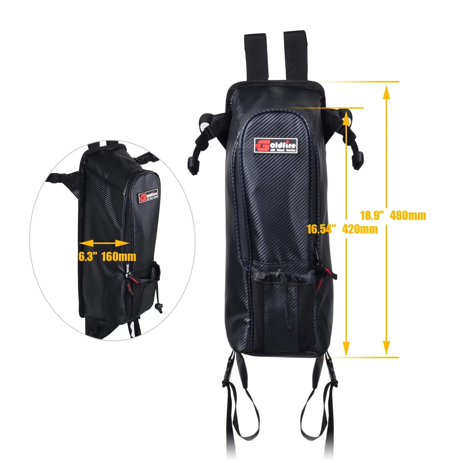 Teryx KRX 1000 Bags UTV Storage Accessories Offroad Universal Center Seat Bag For Kawasaki Mule 4000 4010 2010-2022