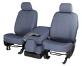 CalTrend Center Smart Denim Seat Covers for 2016-2019 Kia Sorento - KA122-04DN Blue Insert and Trim