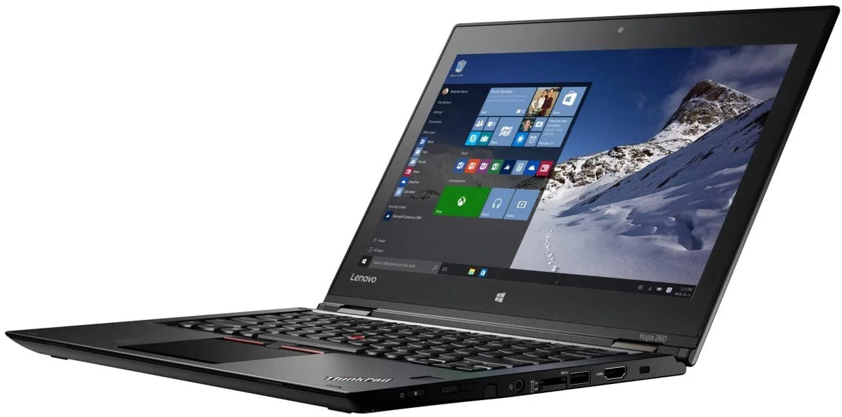 Pre-Owned Thinkpad Yoga 260 12.5" Notebook Core i5 2.30GHz 8GB 256GB SSD W10P Touch(Refurbished - Good)