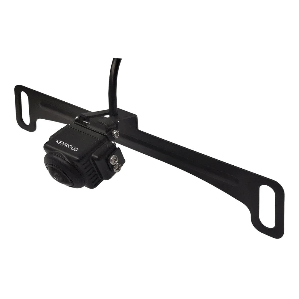 New Kenwood CMOS-740HDLP 1280x720 HD Rear View Camera w/ License Plate Mounting Kit