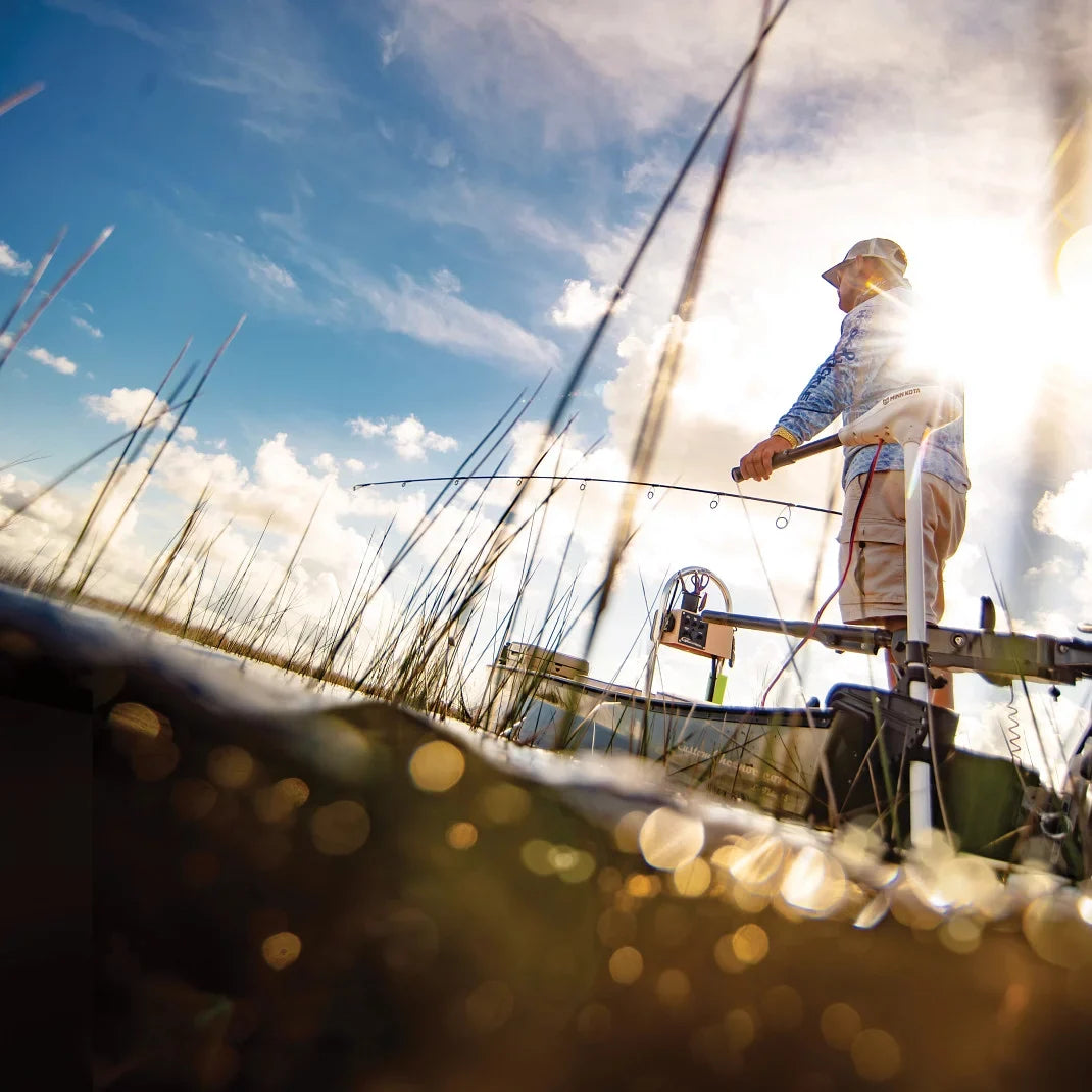 Minn Kota 1363844 RT45/SC/T-36" Riptide Fluid Transom Mount Trolling Motor, 45lbs Thrust, 36" Shaft