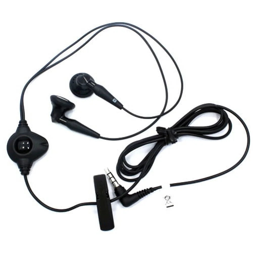 Black Sport Workout Belt Waist Bag Case w Headset OEM 3.5mm Handsfree Earphones A6Z for ZenFone Max Plus M1, ROG Phone, AR 5z 4 Pro 3 Max 2E 2 - Blackberry Z30, Priv, DTek50, Leap, Motion