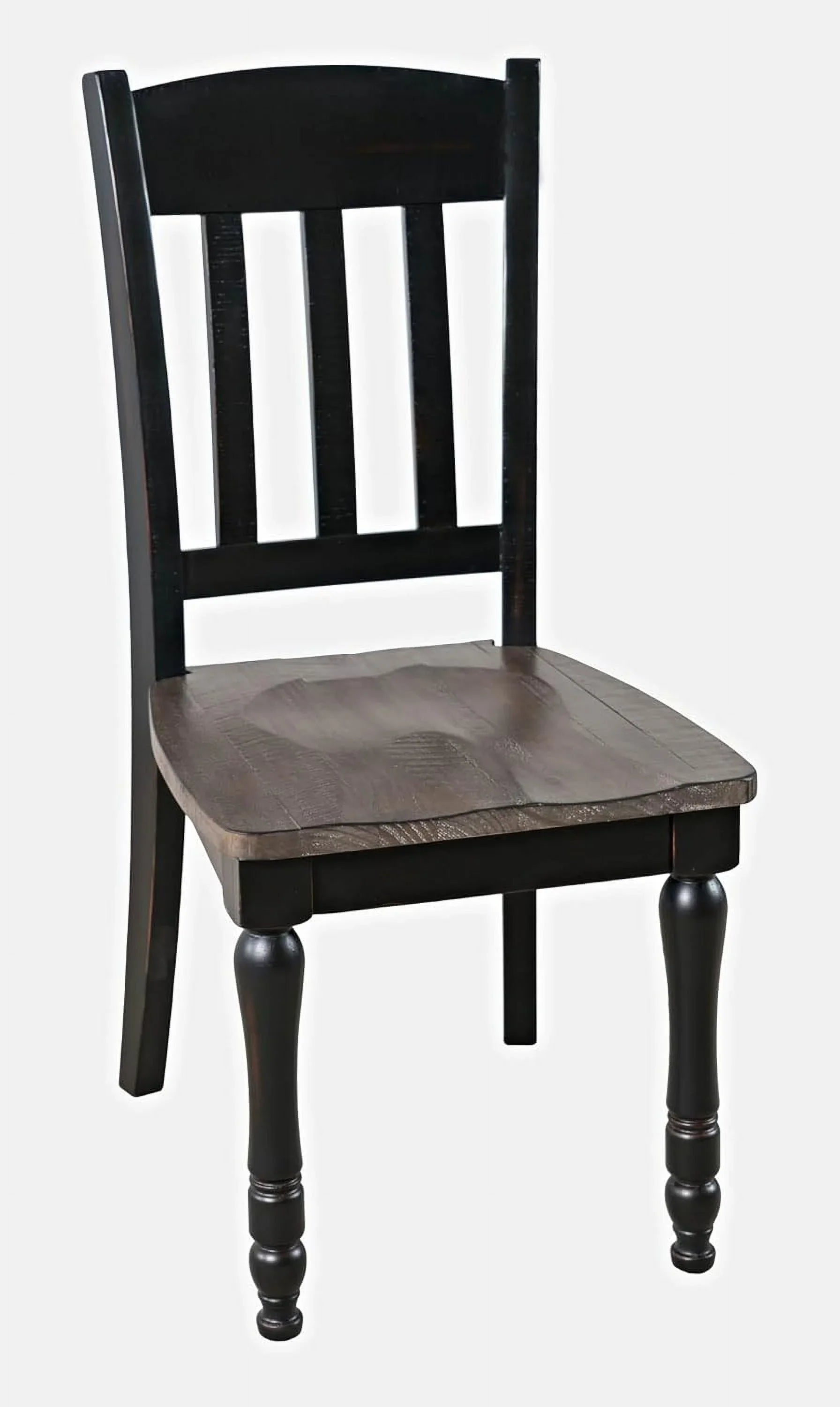 Madison County Reclaimed Pine Slatback Farmhouse Dining Chair (Set Of 2)